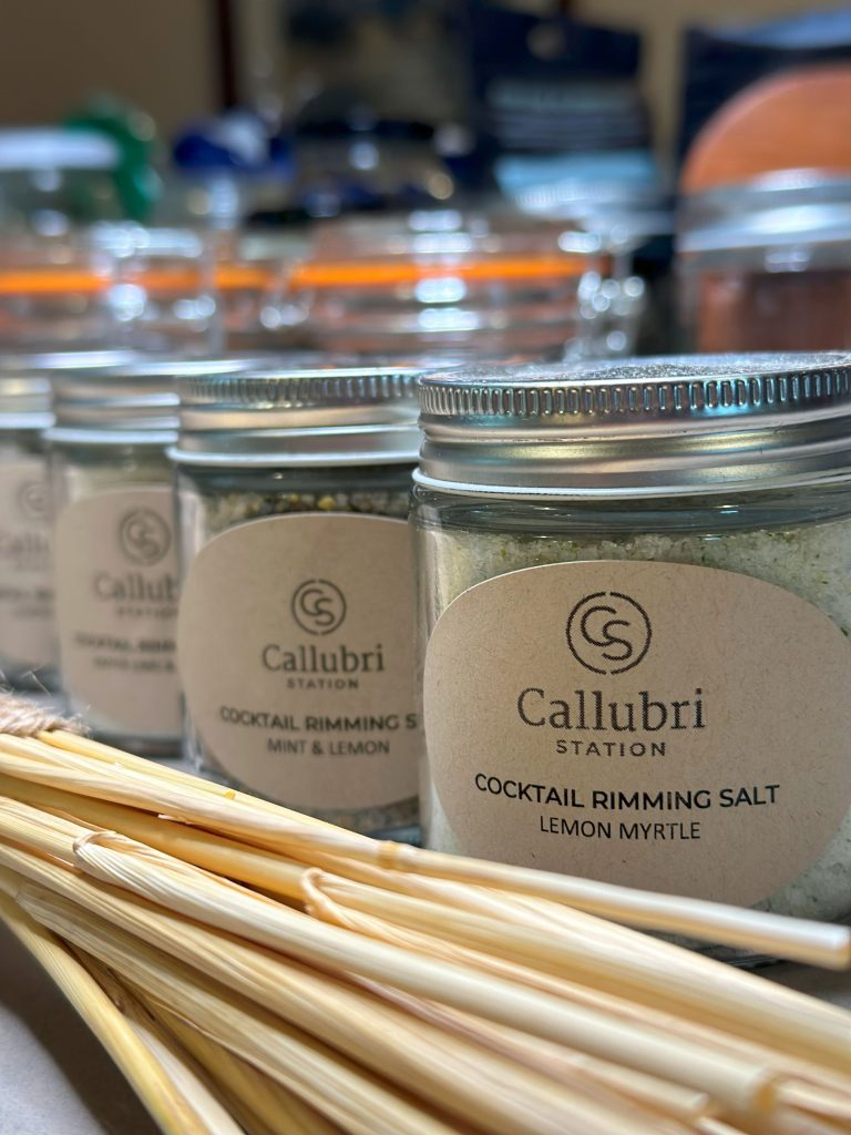 Cocktail Rimming Salts in Small Jars