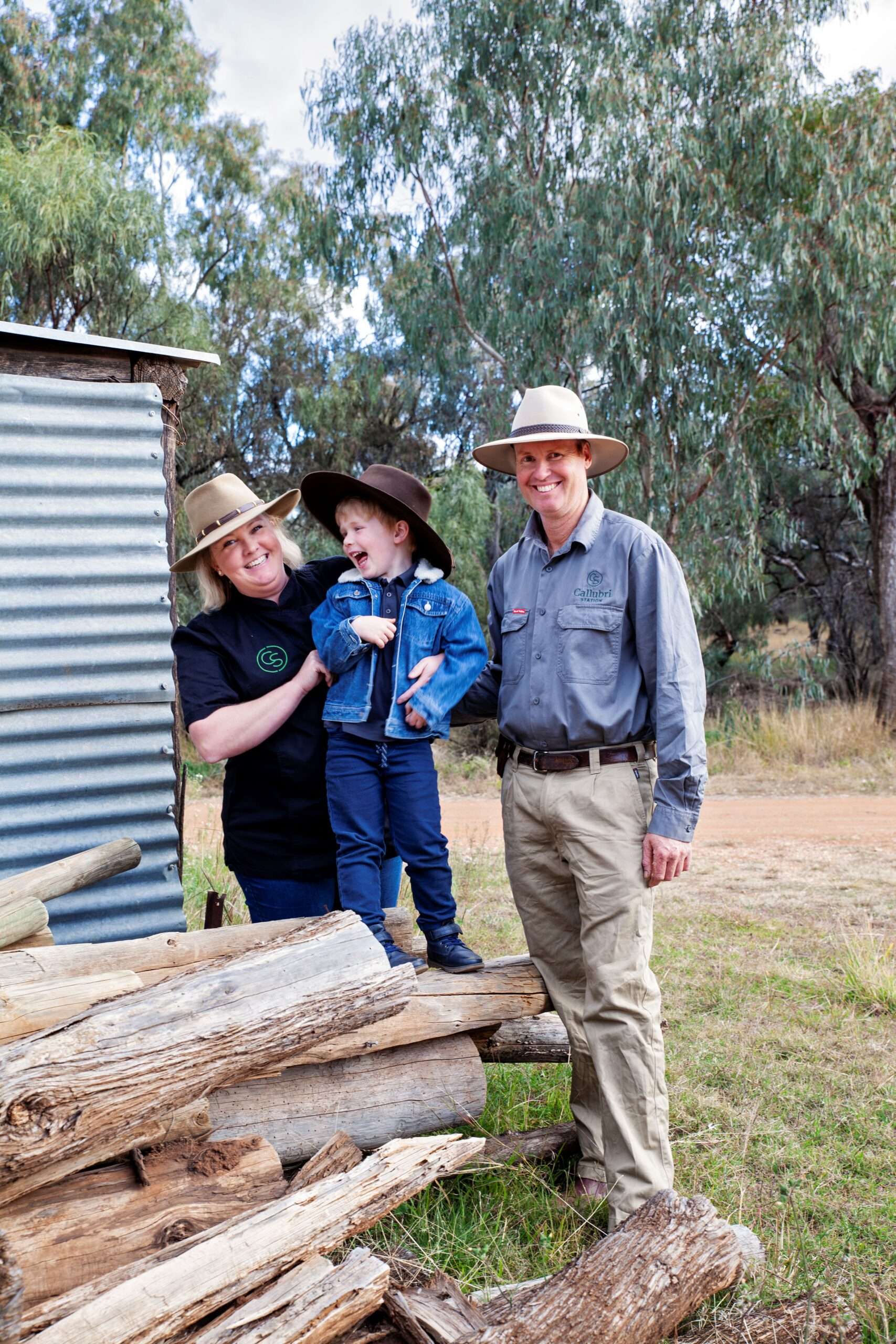 Angie, Mike and Eamon Armstrong